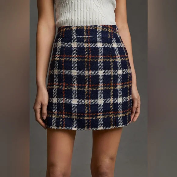 Favorite Daughter plaid mini skirt